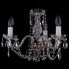 Подвесная люстра bohemia ivele crystal 1402 1402-3-141-pa